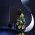 Dark Green Festive Holly in Watercolor - Impact Resistant Phone Case